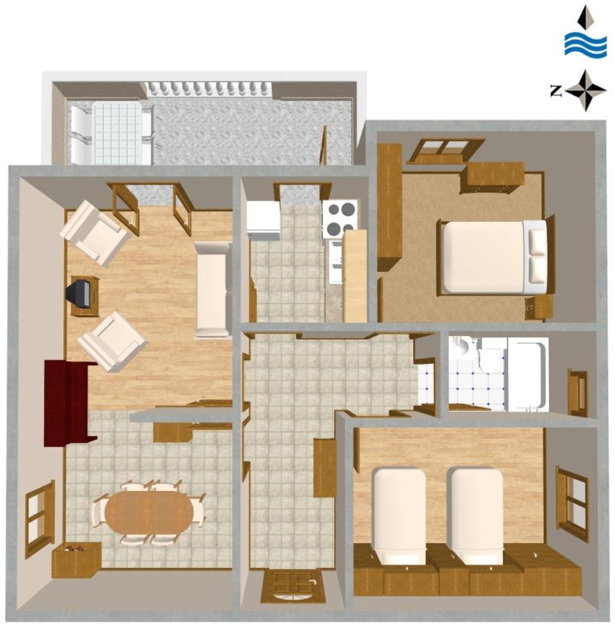 Apartments With A Parking Space Vrbnik, Krk - 429 מראה חיצוני תמונה